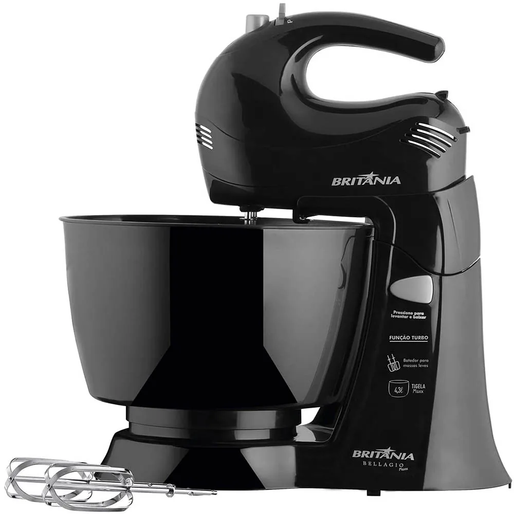 BATEDEIRA BRITANIA DUO PRETA 220V PEROLA MAXX 2 ANTIGA:DIAMANTE e BELLAGIO MAXX 3