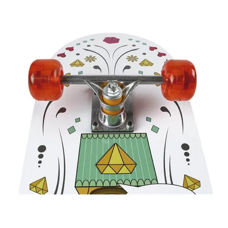 SKATEBOARD MOR INIC SORTIDO ANTIGO:BEL 4019/4020 SEMI-PRO RODAS PU 2