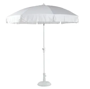 OMBRELLONE GREE HOUSE GARDEN RED. 2,50 BRANCO REF:05344