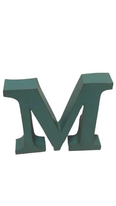 PLACA METAL GERMANIA LETRA DIVERSAS  REF:M BRANCA
