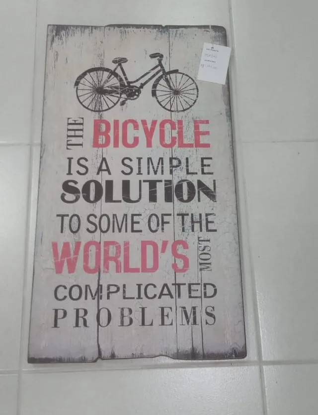 PLACA MADEIRA GERMANIA 12MH239QL BICYCLE  REF:12MH239QL