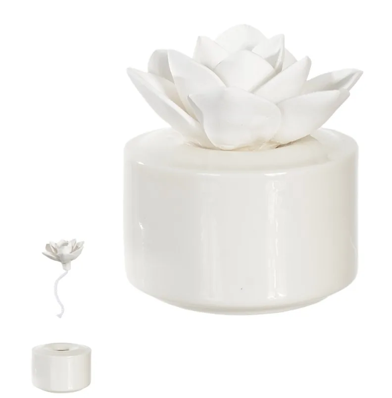 Porcelana difusor florarte 96587001 flor magnolia(bl)