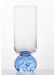 TACA RIBEIRO PAVANI 74925 TRANSPARENTE E AZUL 250ML(BL)