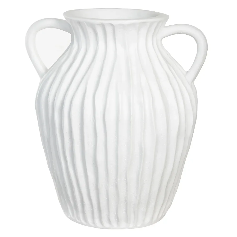 Vaso florarte 88357001 ceramica branco(bl)
