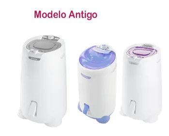 CENTRIFUGA ROUPAS WANKE PREMIUM 15KG SILVER 220V ANTIGA:SOFIA LILAS/SUPREMA 5