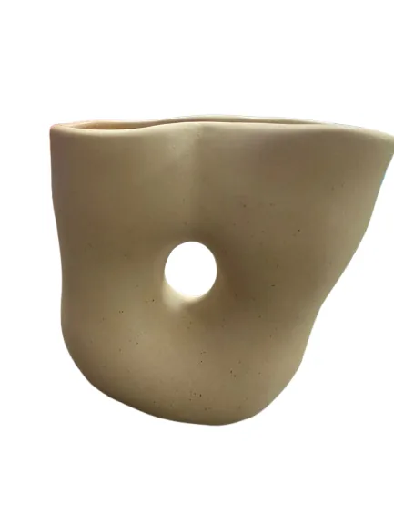 Vaso decorativo florarte 87570001 bege (bl)