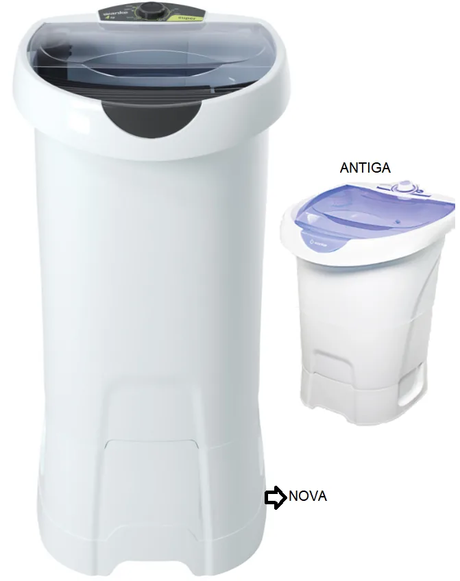 LAVADORA WANKE SUPER 4KG BRANCA 220V ANTIGA:LIS