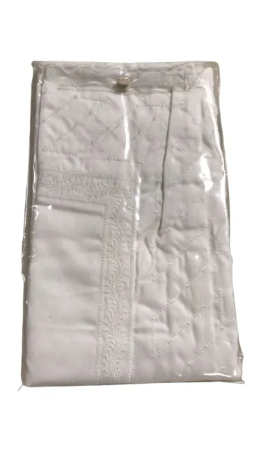 FRONHA BERNADETE DEC. AMARETTO 50X70 BRANCO REF:8181 2