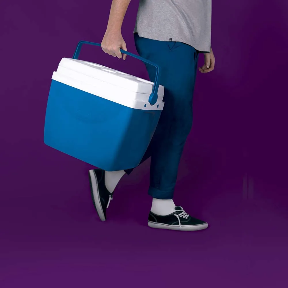 CAIXA TERMICA MOR 34L P/50 LATAS AZUL