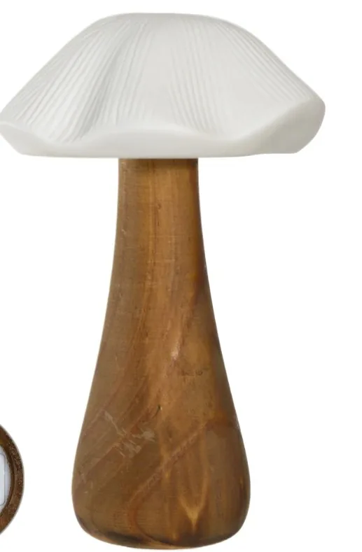 Abajur  decor florarte cogumelo 88343001(bl)