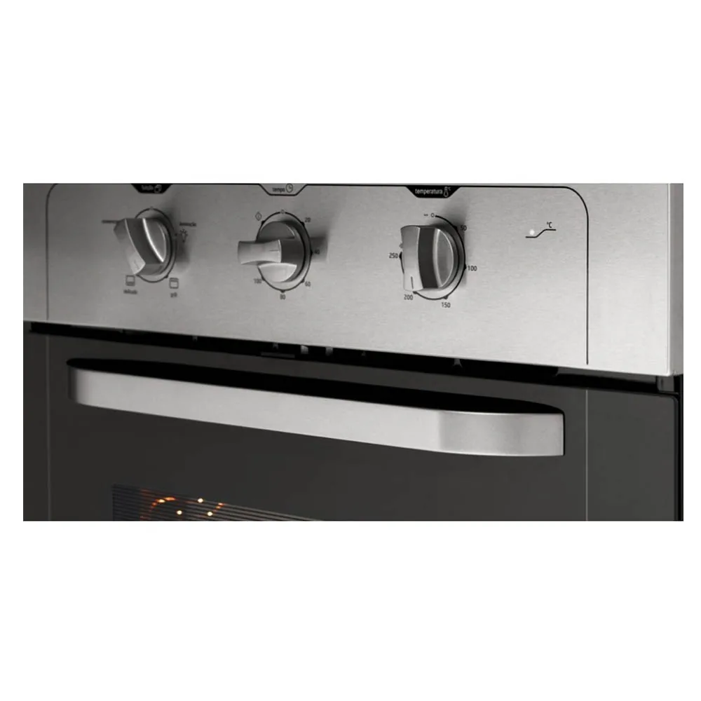 FORNO EMBUTIR ELETRICO 70LT MIDEA TSA72 LIVA INOX 6