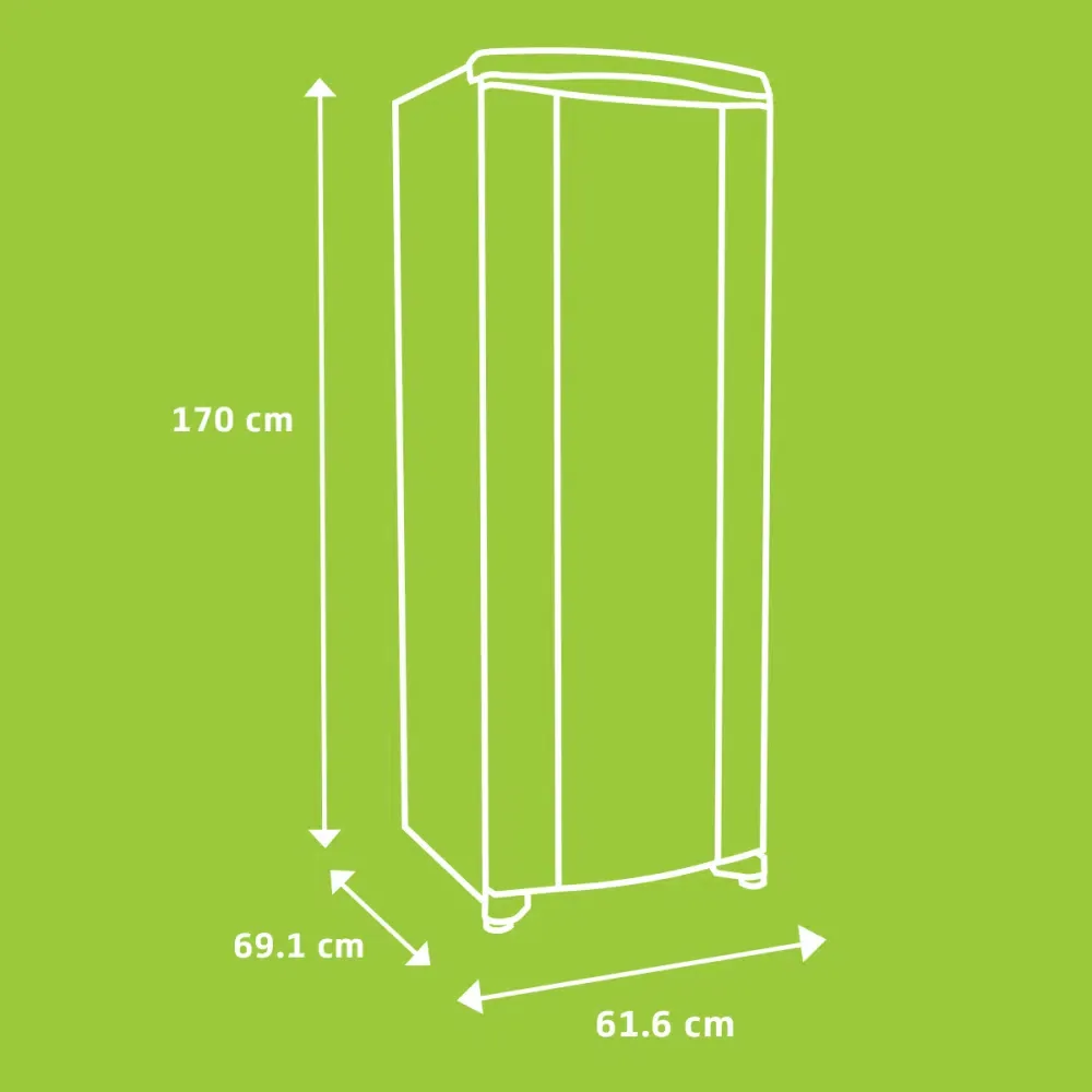 REFRIGERADOR CONSUL CRB39AKBNA 342LT FROST FREE PLATINUM 220V 7