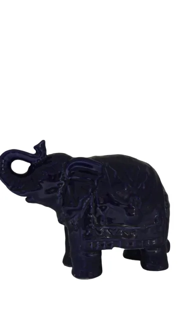 ELEFANTE UNIQUE INDIAAN COBALTO GDE