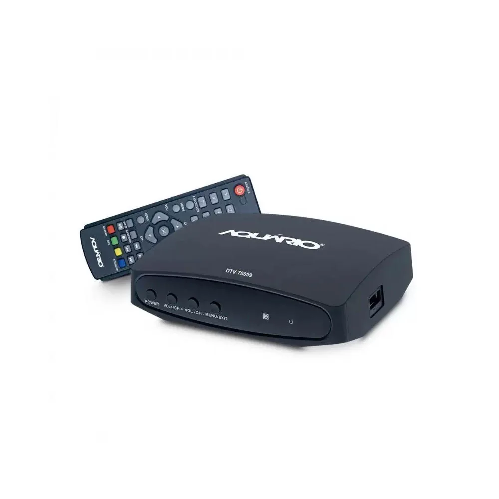 CONVERSOR E GRAVADOR TV DIGITAL AQUARIO DTV-9000 ANTIGO:7000S e 4000S 5
