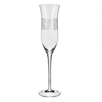 CONJ. TACA ESPUMANTE OXFORD YMA7-5182 C/6 180ML CELESTE
