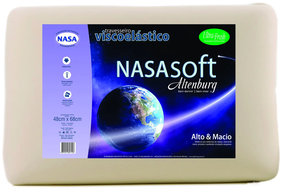 TRAVESSEIRO VISCOELASTICO EKO 7