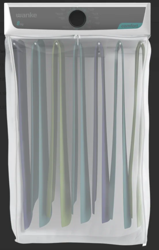 SECADORA PAREDE WANKE CONFORT 8KG 220V ANTIGA:LUANA 3