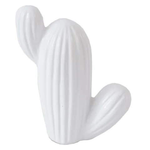 CACTO CERAMICA KLEINER SCHEIN CAQ002U COLUNAR ALTO BRILHO BRANCO