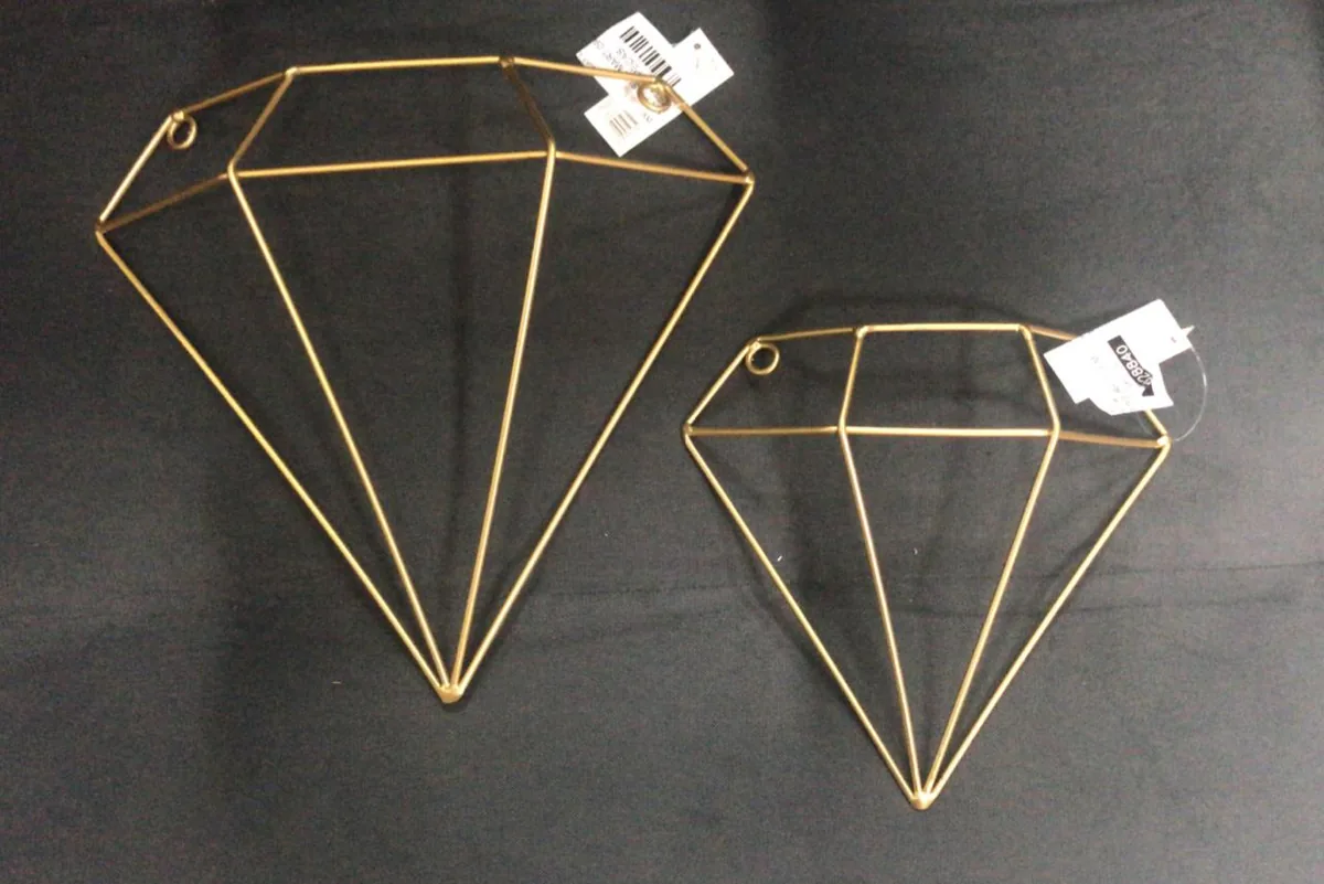 KIT PRISMA MART 09448 DOURADO EM METAL 2 PECAS(BL)
