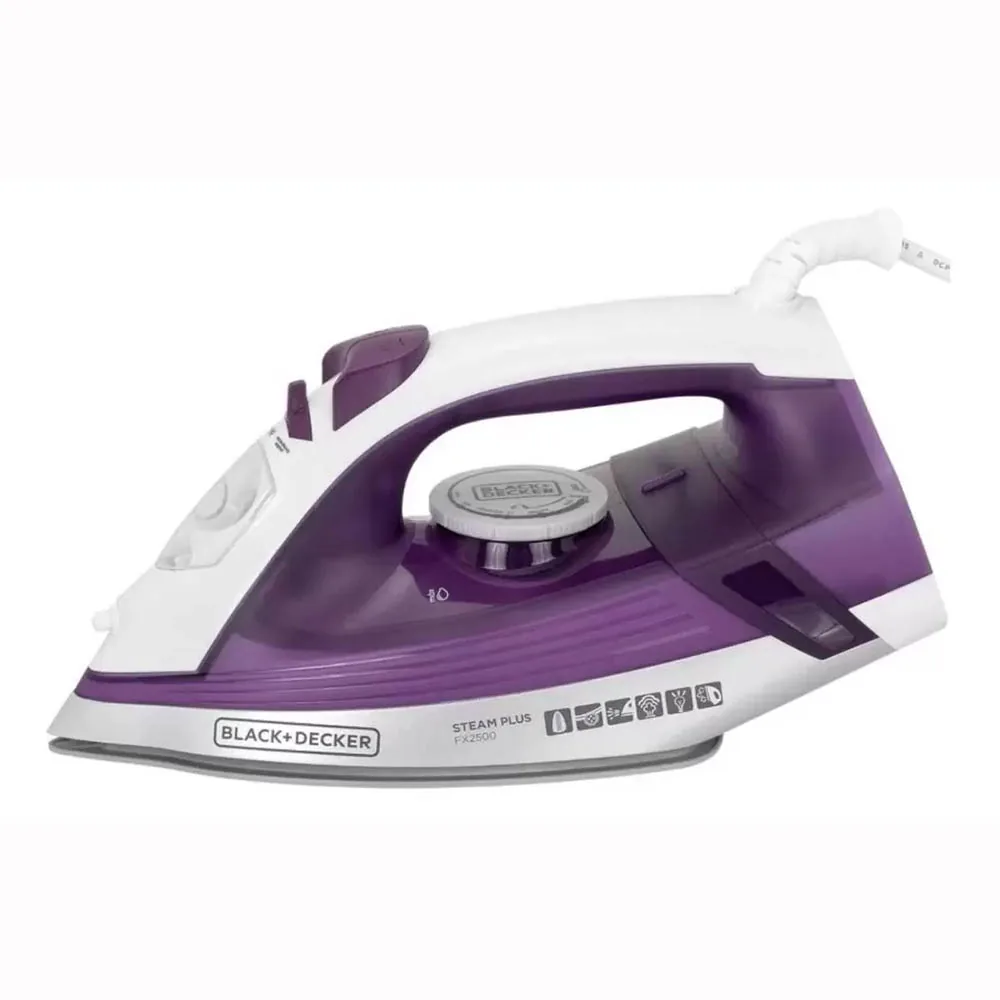 FERRO ELETRICO BLACK E DECKER VAPOR FX2250 220V ANTIGO:FX2500 e X6000 3