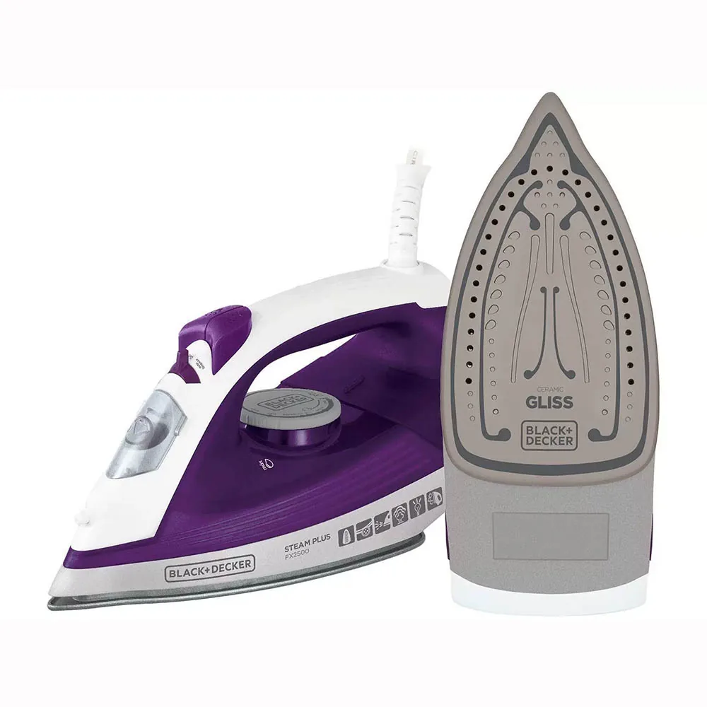 FERRO ELETRICO BLACK E DECKER VAPOR FX2250 220V ANTIGO:FX2500 e X6000
