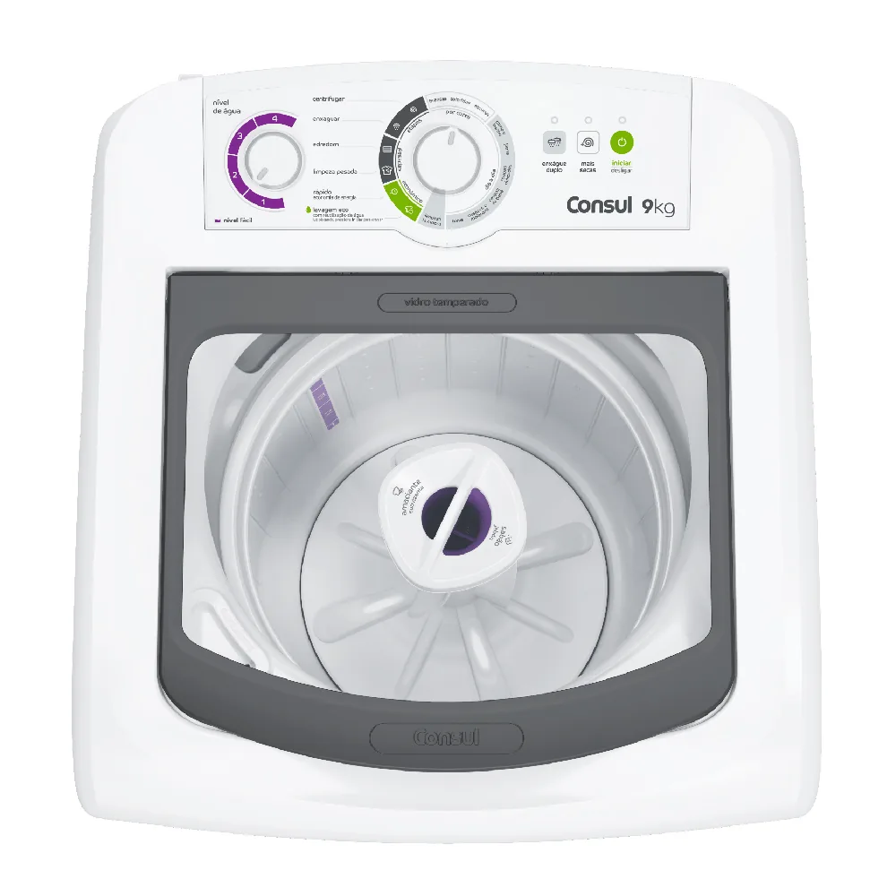 LAVADORA CONSUL CWB09ABBNA 9KG BRANCA 220V 13