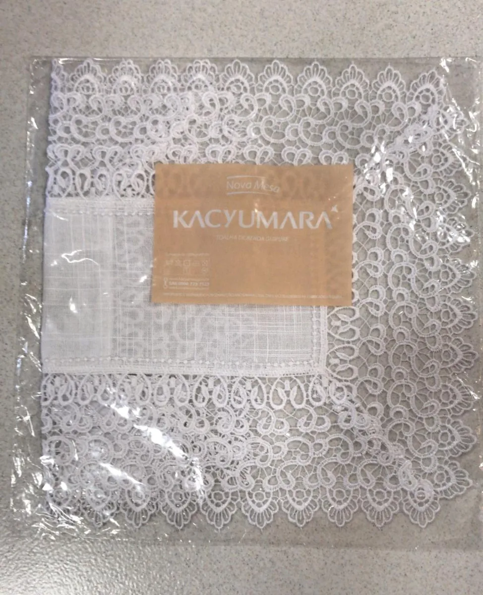 TOALHA KACYUMARA 0001 GUIPURE NICE 30X45CM