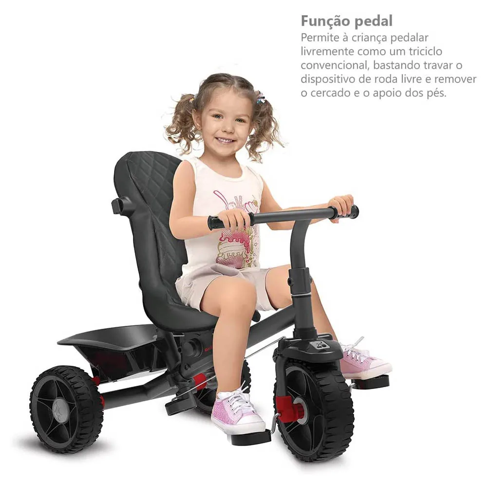 TRICICLO BANDEIRANTE 1310 SMART RECLINAVEL AZUL 14
