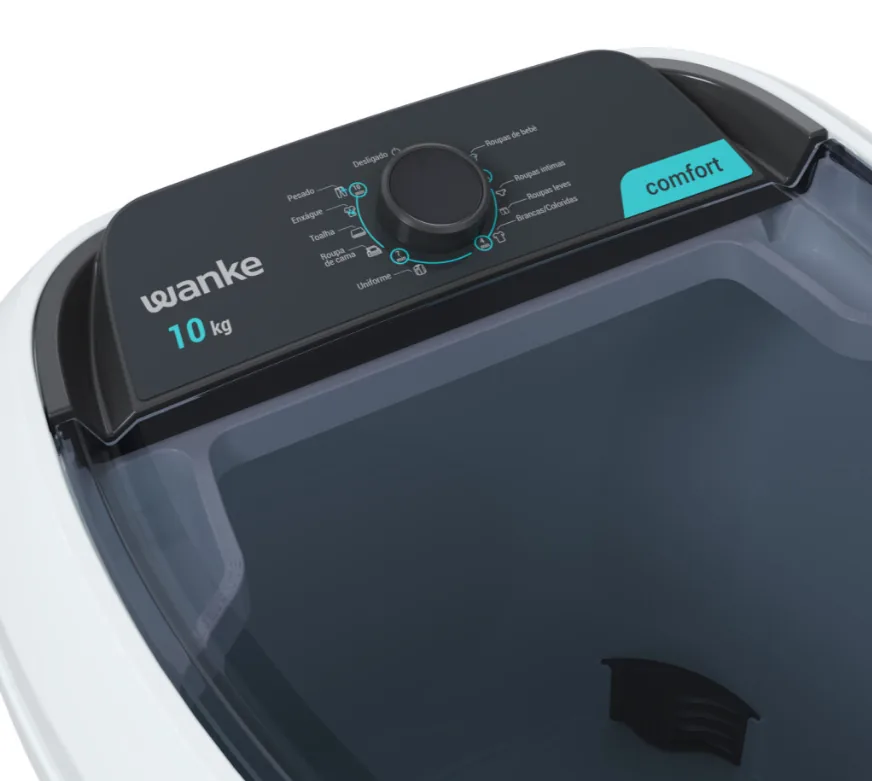 LAVADORA WANKE CONFORT 10KG BRANCA 220V ANTIGA:SILVER, BARBARA ECO 3