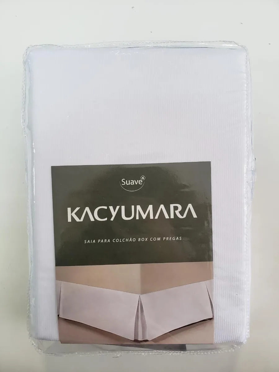 SAIA BOX KACYUMARA 7878 158X198 BRANCO QUEEN