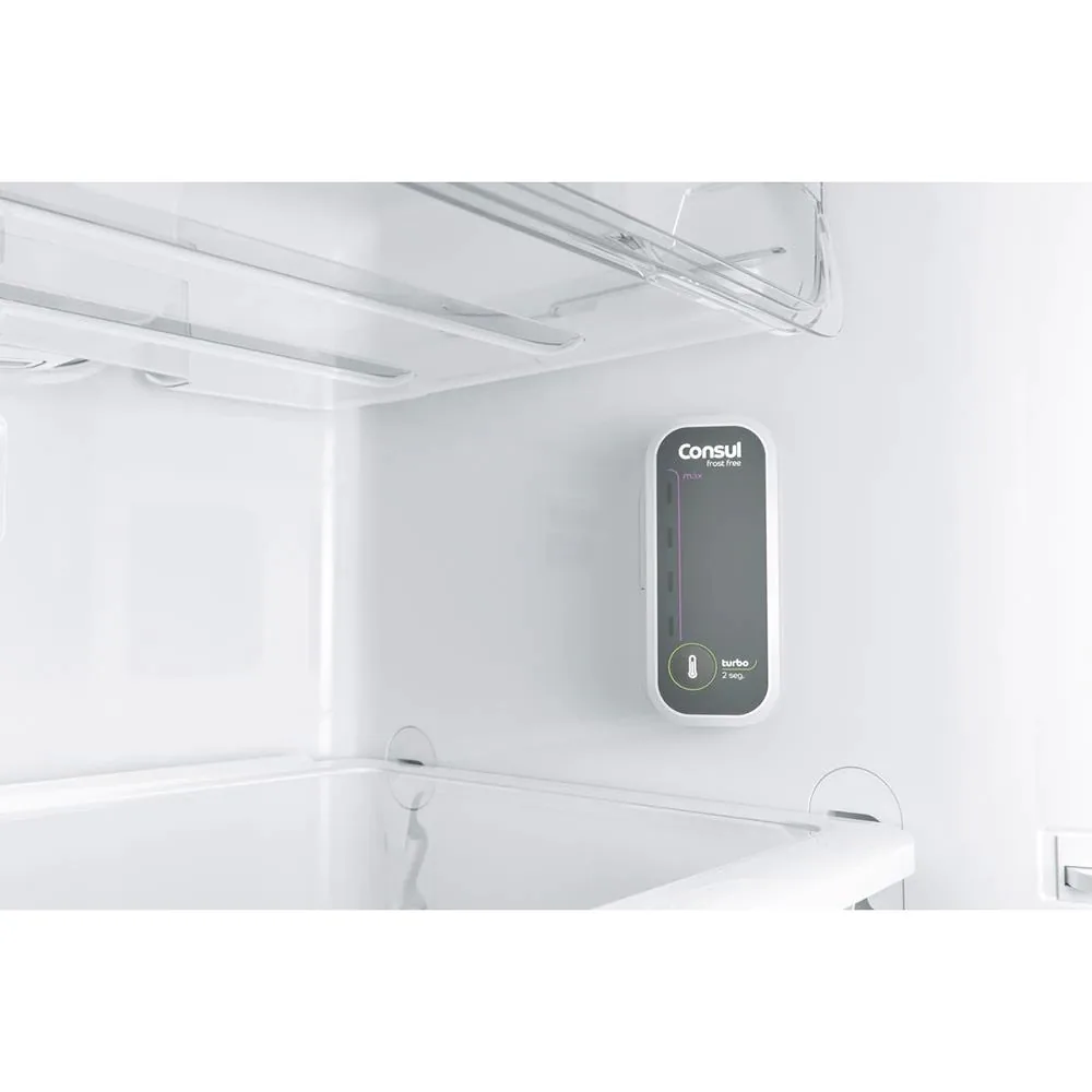 REFRIGERADOR CONSUL CRM39AKBNA 340LT FROST FREE PLATINUM 220V 8