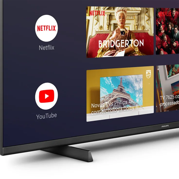 TV PHILIPS 65" ANDROID 65PUG7406/78 LED SMART UHD 4K 3