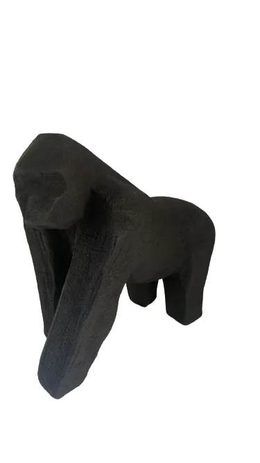 ESCULTURA GORILA MOAS 14865 POLIRESINA