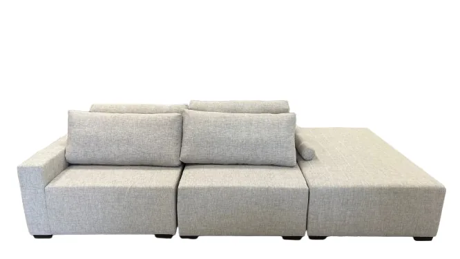 ESTOFADO MONTE BELLO LIVING VICENZA LINHO 3.20MT(BL)