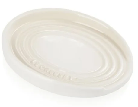 DESCANSO COLHER LE CREUSET OVAL MERINGUE(BL)