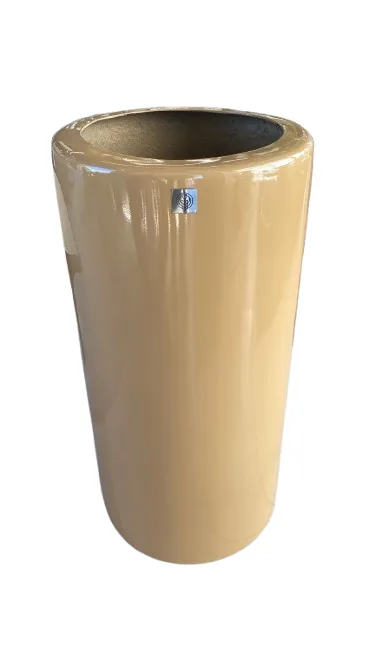 VASO BELLA ART CILINDRO M AREIA(BL)