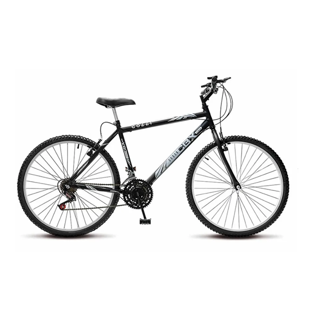 BICICLETA A26 CAZELLE/COLLI CB500 PRETA/CINZA C/ AMARELO/LARANJA NEON ANTIGA: PRETA CBX750