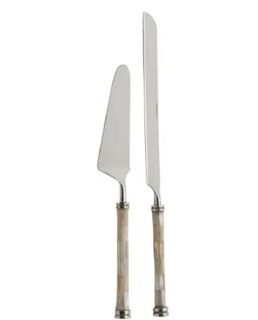 CONJ 2PC ROJEMAC ACO INOX P/ BOLO MADREPEROLA CLARA 30323
