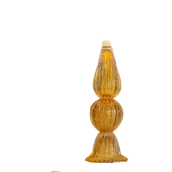 BASE ABAJUR MURANO LABONE AMBAR(BL)