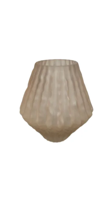 Vaso decorativo florarte 98032003 rosa claro fosco(bl)