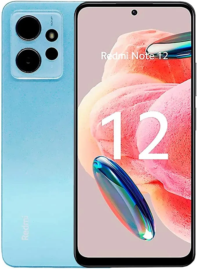CELULAR XIAOMI REDMI NOTE 12 5G 256GB ICE BLUE AZUL CX361AZU/CX372AZU-M
