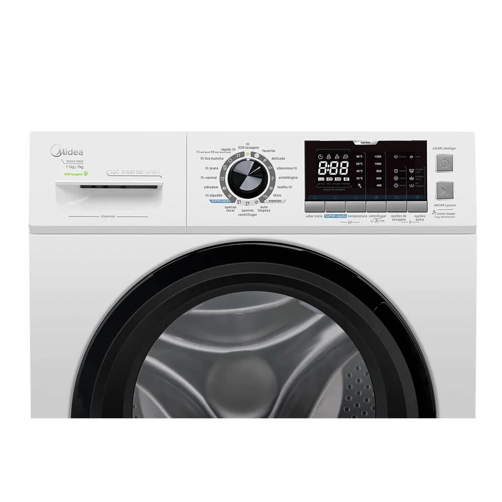 LAVADORA SECADORA MIDEA LSD11B2 11KG BRANCO 3