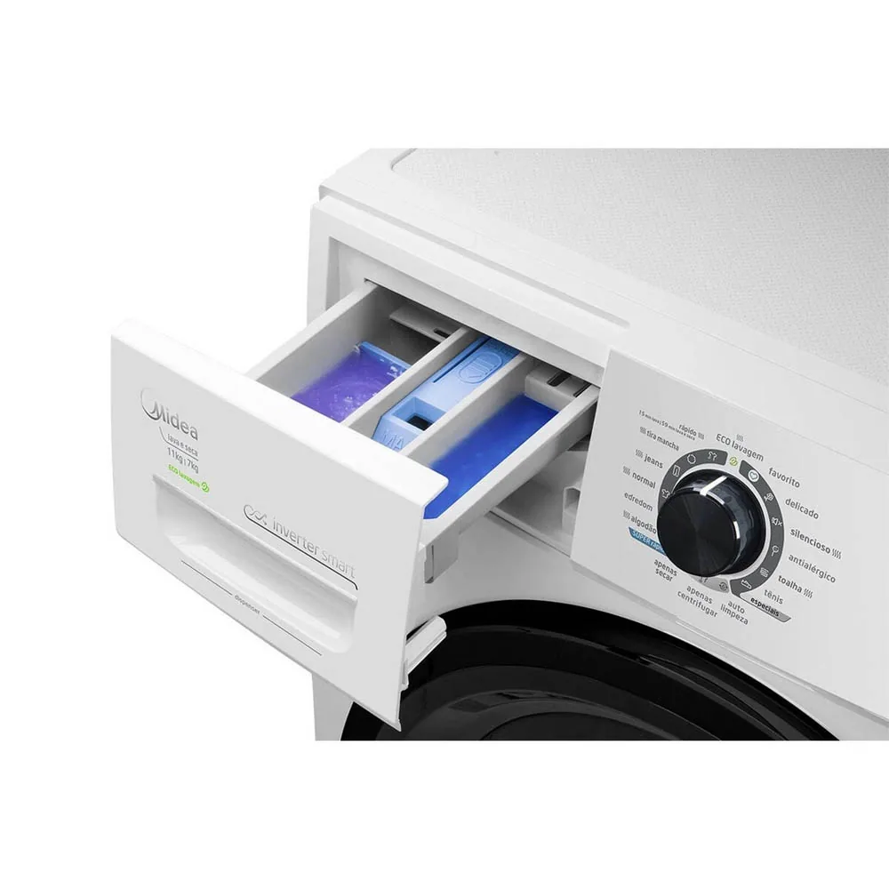 LAVADORA SECADORA MIDEA LSD11B2 11KG BRANCO 6