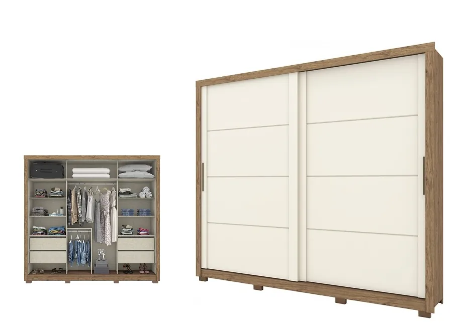 ROUP. HENN PALACE 2PT DESL MDP D237-106 RUSTICO/OFF WHITE 2.70LX2.30A 2