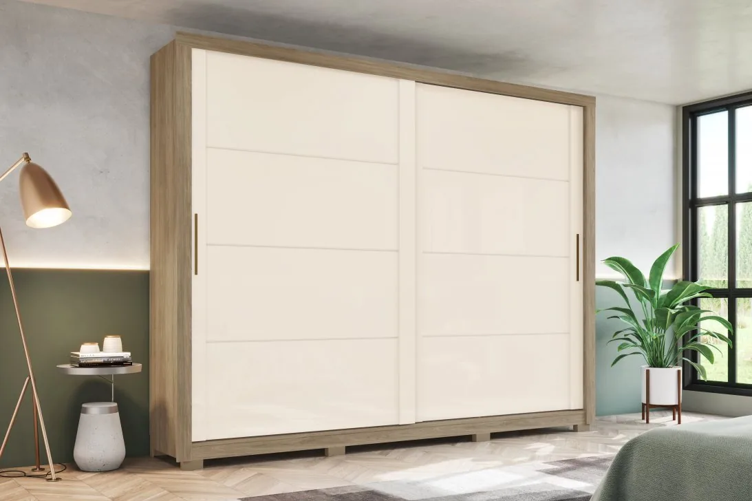 ROUP. HENN PALACE 2PT DESL MDP D237-106 RUSTICO/OFF WHITE 2.70LX2.30A
