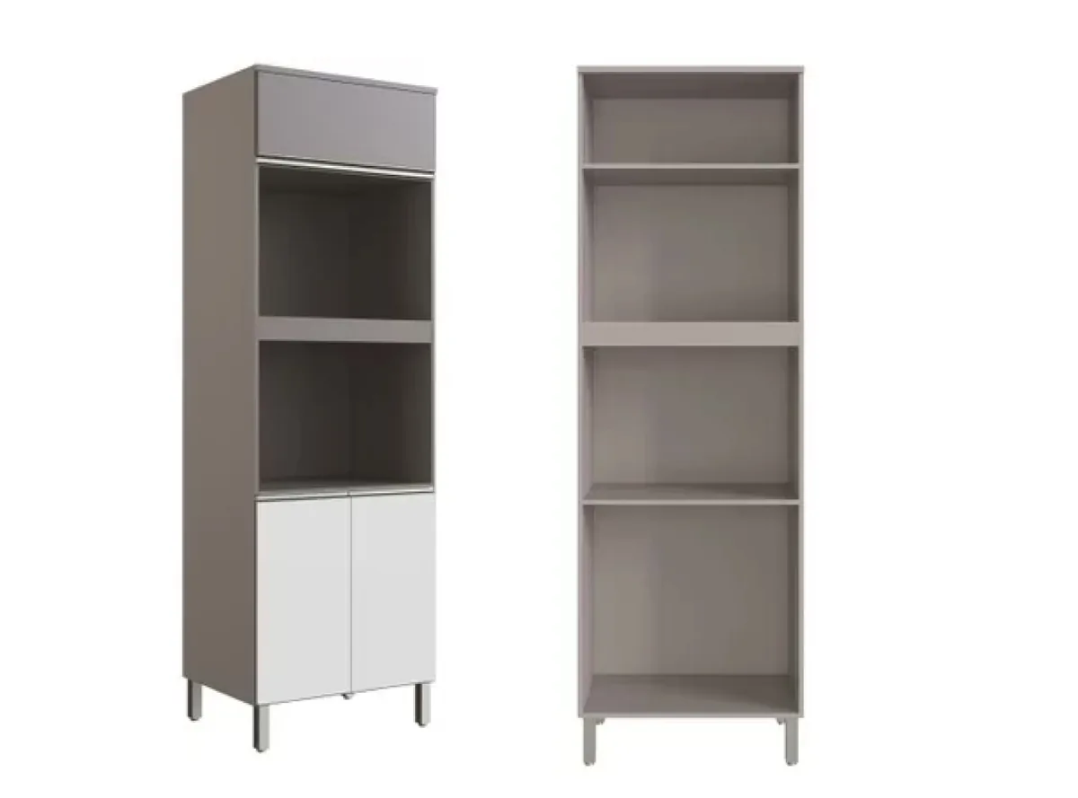 TORRE QUENTE CADORIN DIAMANTE 0.70X2.18 5526 FUME/BRANCO