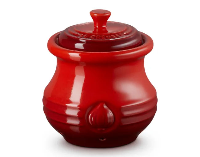 POTE DE ALHO LE CREUSET VERMELHO(BL)