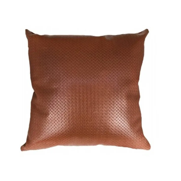 ALMOFADA DECORTEXTIL DC-018-61 COURO TERRACOTA(BL)