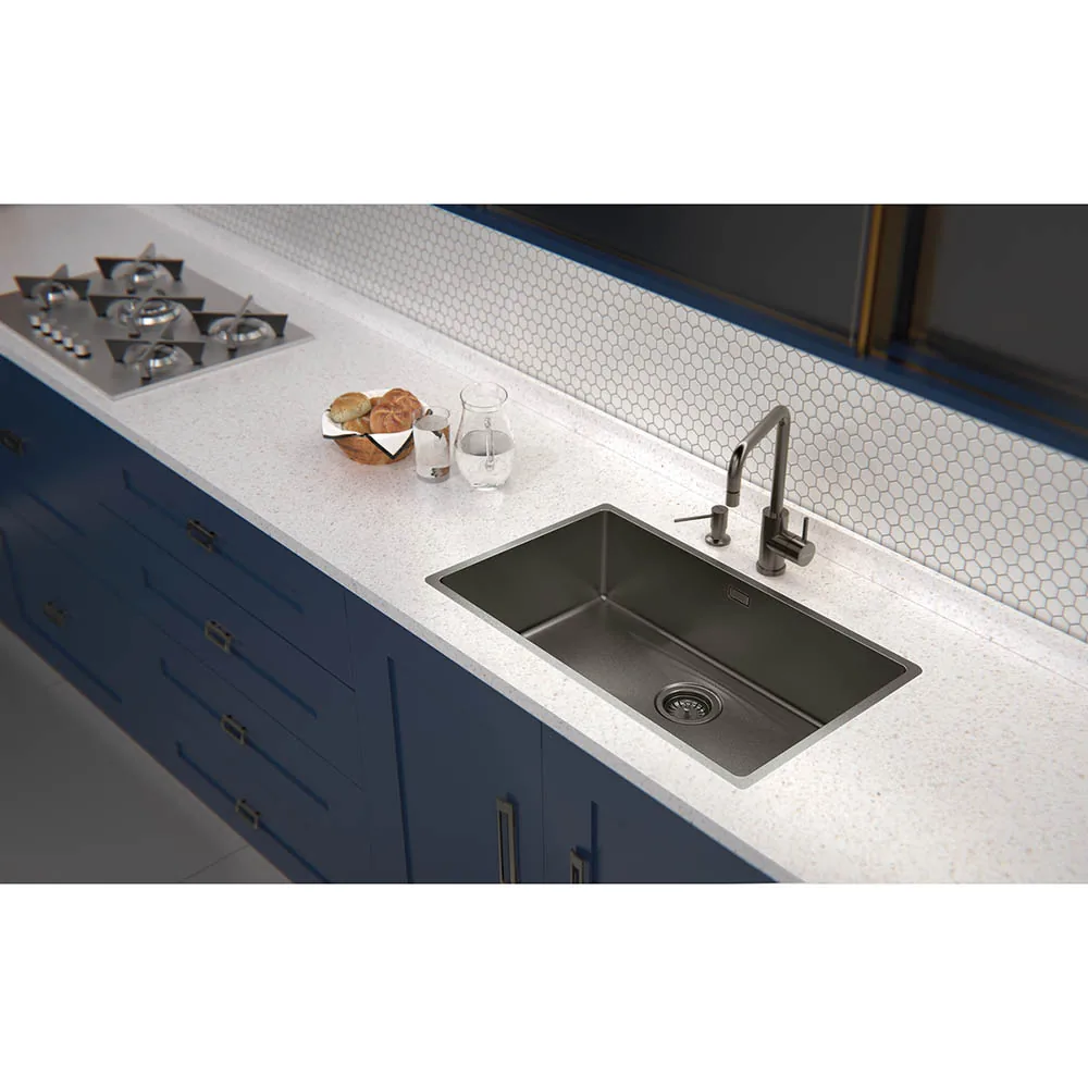 MISTURADOR MONO TRAMONTINA 94520/512 INOX ANGOLARE BLACK(BL) 3