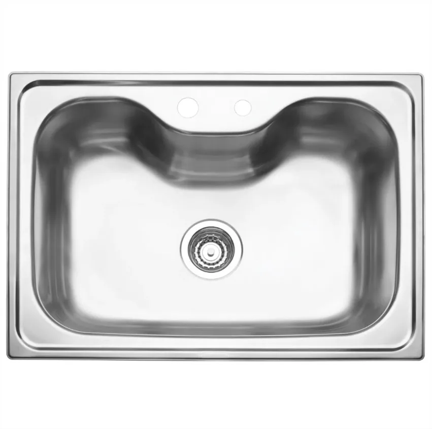 CUBA TRAMONTINA 93806/122 INOX MORGANA SOBRREPOR 60FX 69X49(BL)